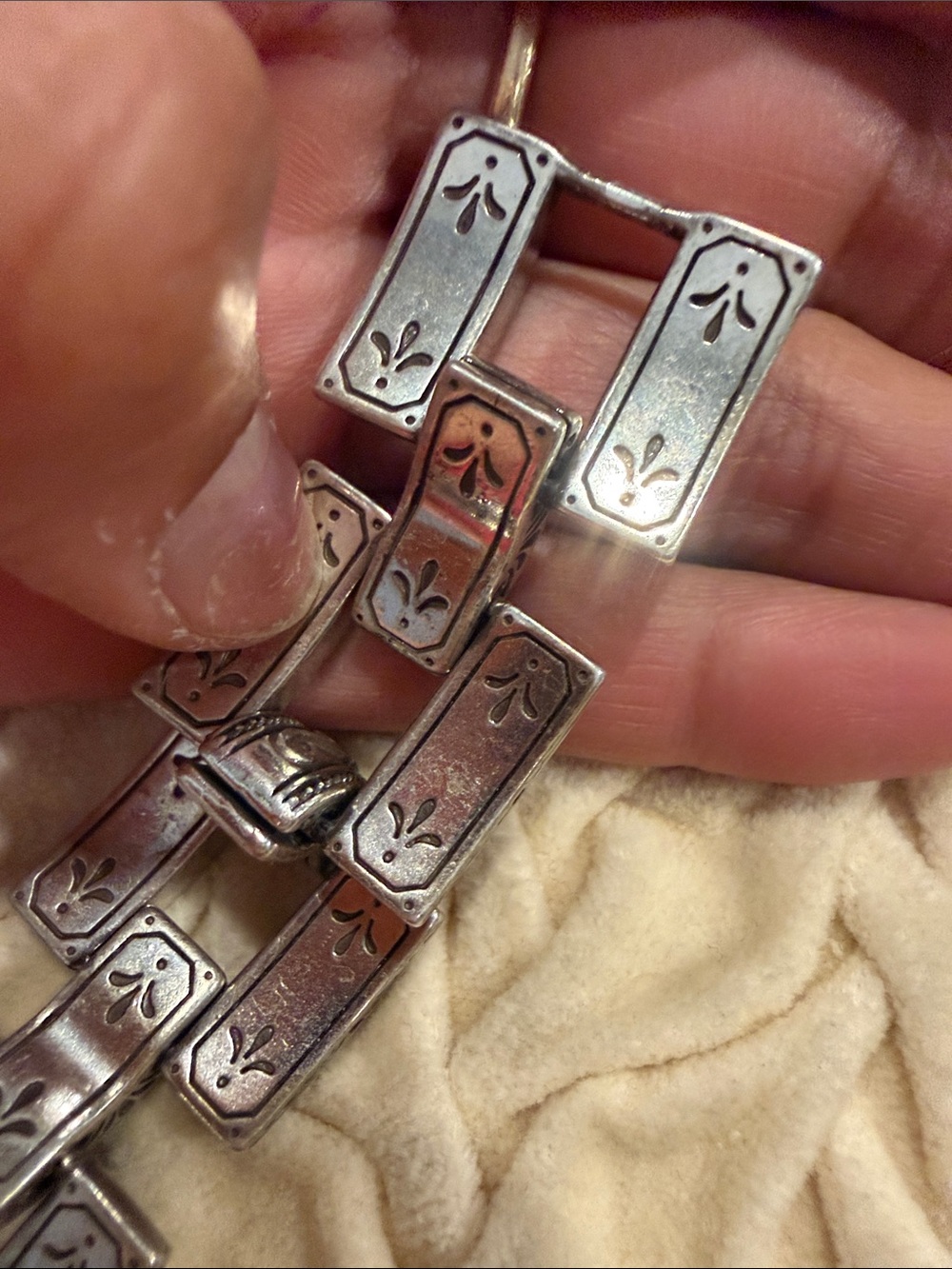 Brighton Silver Decorative Link Bracelet - Picture 11 of 14